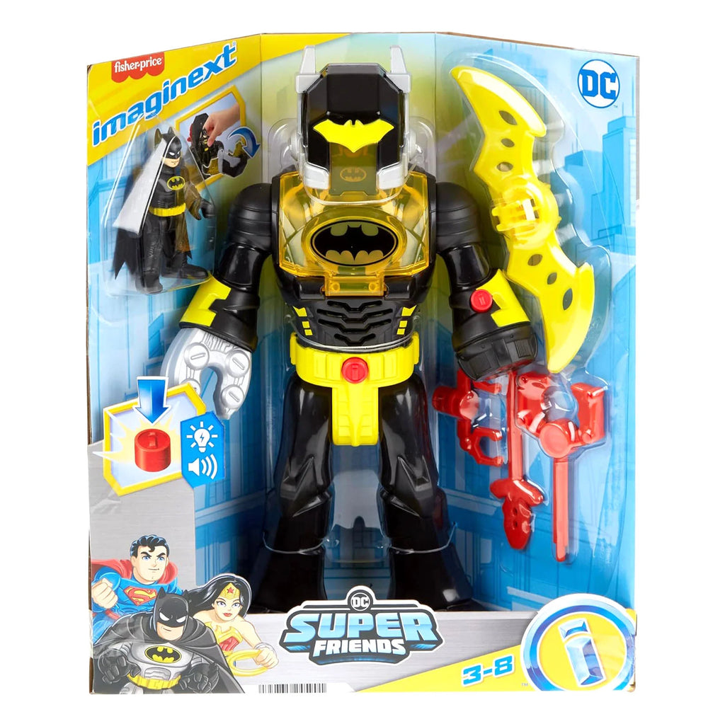 Imaginext DC Super Friends Batman Interactive Robot - TOYBOX Toy Shop