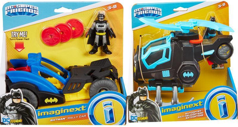 Imaginext DC Super Hero Friends Interactive Vehicle - Assorted - TOYBOX Toy Shop