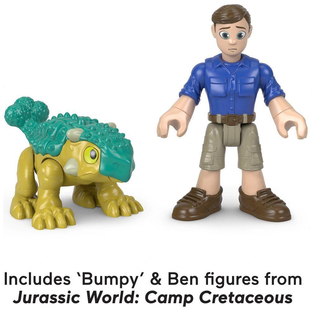 Imaginext Jurassic World Camp Cretaceous Vehicle, Figure and Dinos Pack - TOYBOX Toy Shop