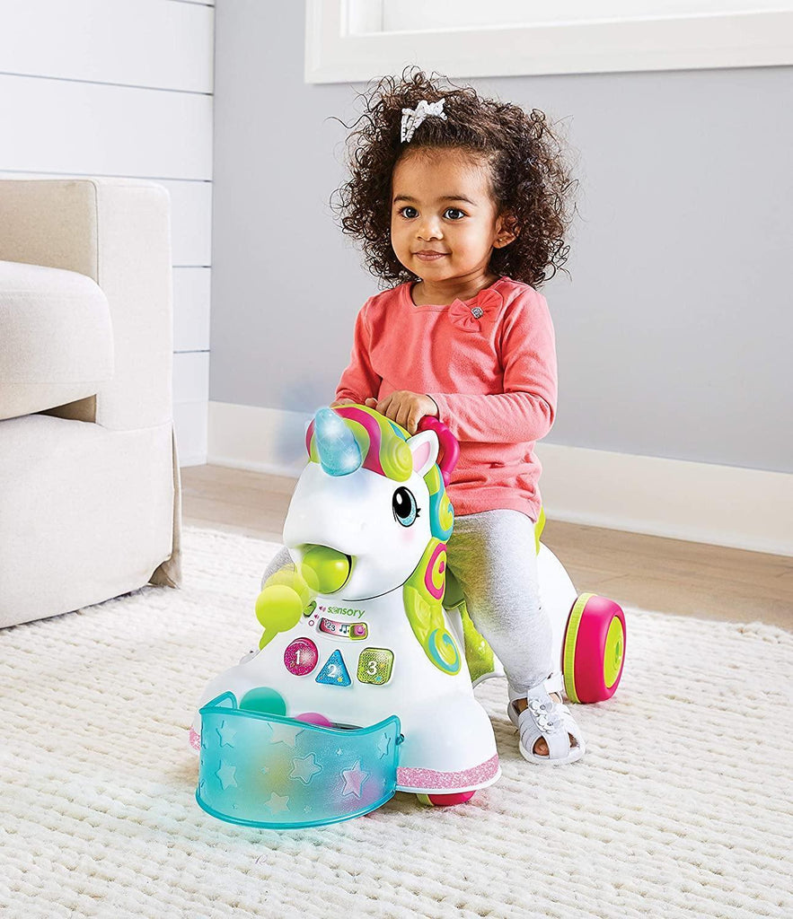 Infantino 3-in-1 Sit, Walk & Ride Interactive Unicorn - TOYBOX Toy Shop