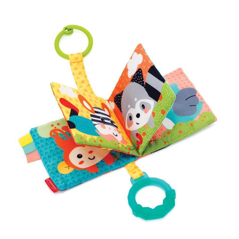 Infantino Link and Squeak Animal Crinkle Book - TOYBOX Toy Shop