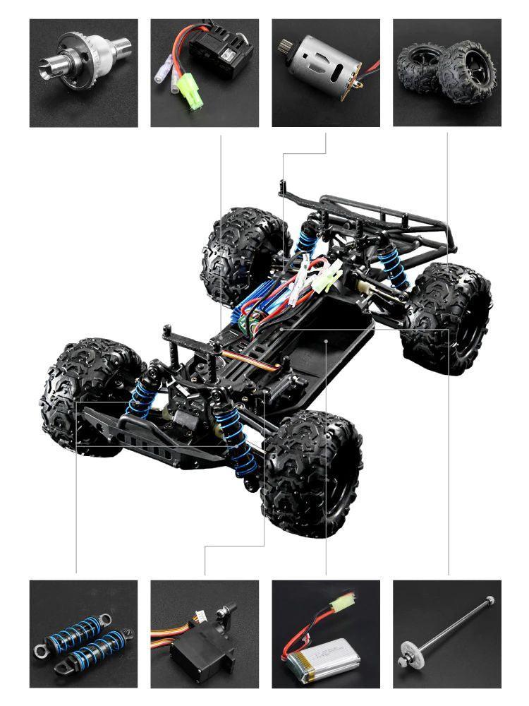 J-Force 4WD High-Speed Cross Country RC Jeep - TOYBOX Toy Shop
