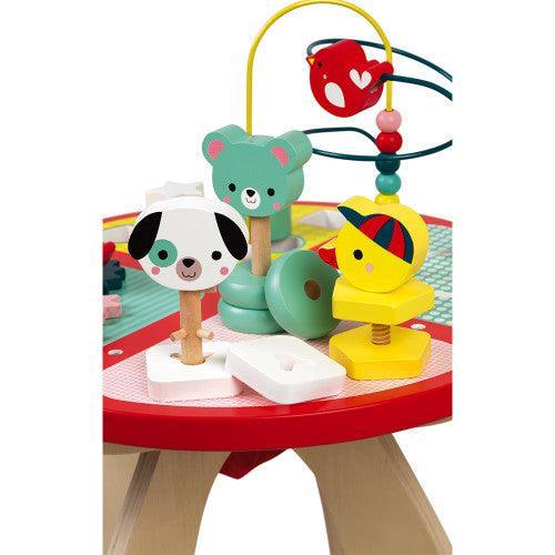 Janod Baby Forest Activity Table - TOYBOX Toy Shop