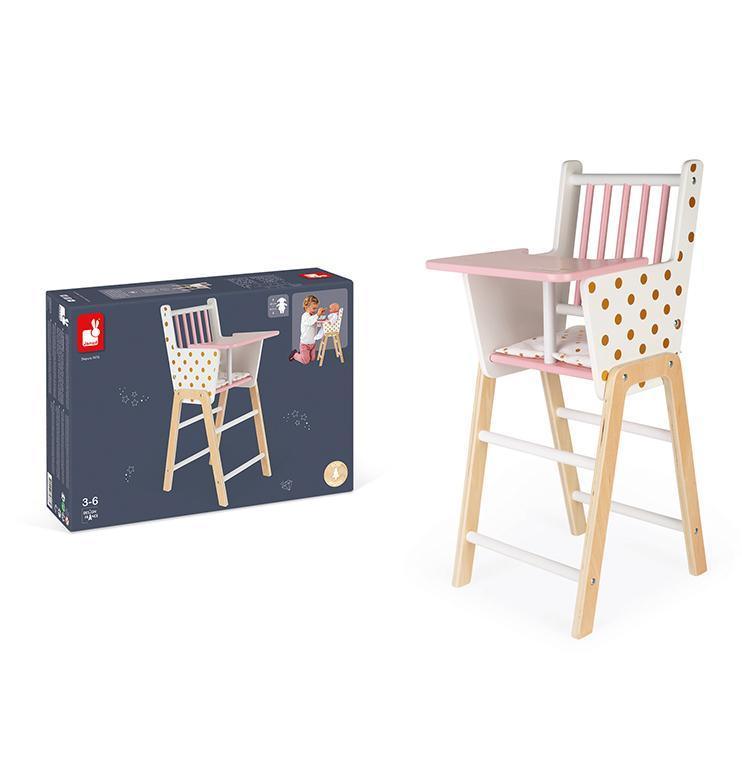 Janod Candy Chic High Chair - TOYBOX Toy Shop