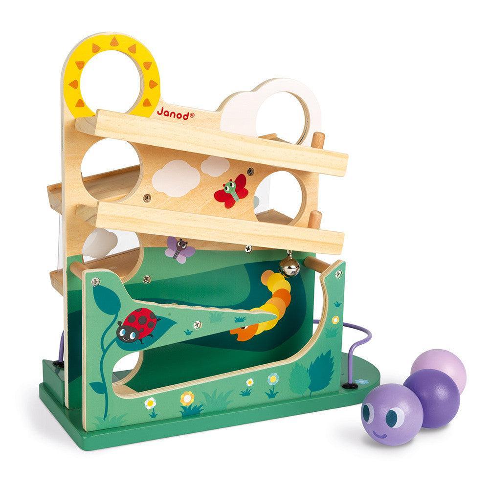 Janod Caterpillar Ball Track - TOYBOX Toy Shop