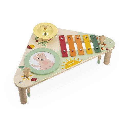 Janod France Musical Table Sunshine - TOYBOX Toy Shop
