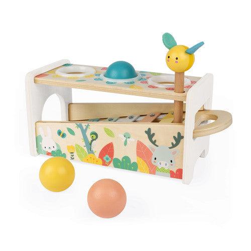 Janod Pure Tap Tap Wooden Xylophone - TOYBOX Toy Shop