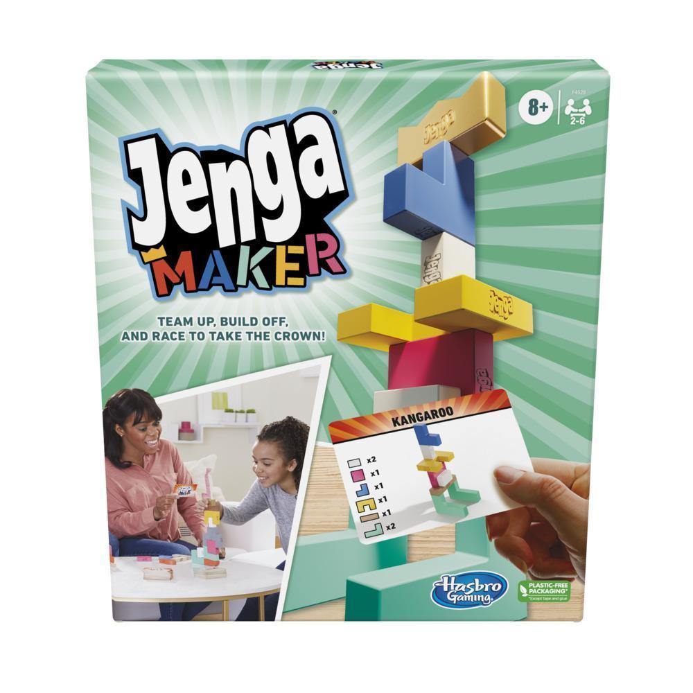Jenga Maker Genuine Hardwood Blocks Stacking Tower Game - TOYBOX Toy Shop