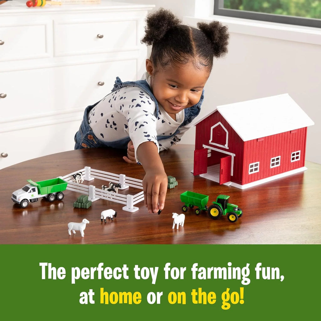 John Deere 24pc Farm Playset - TOYBOX Toy Shop