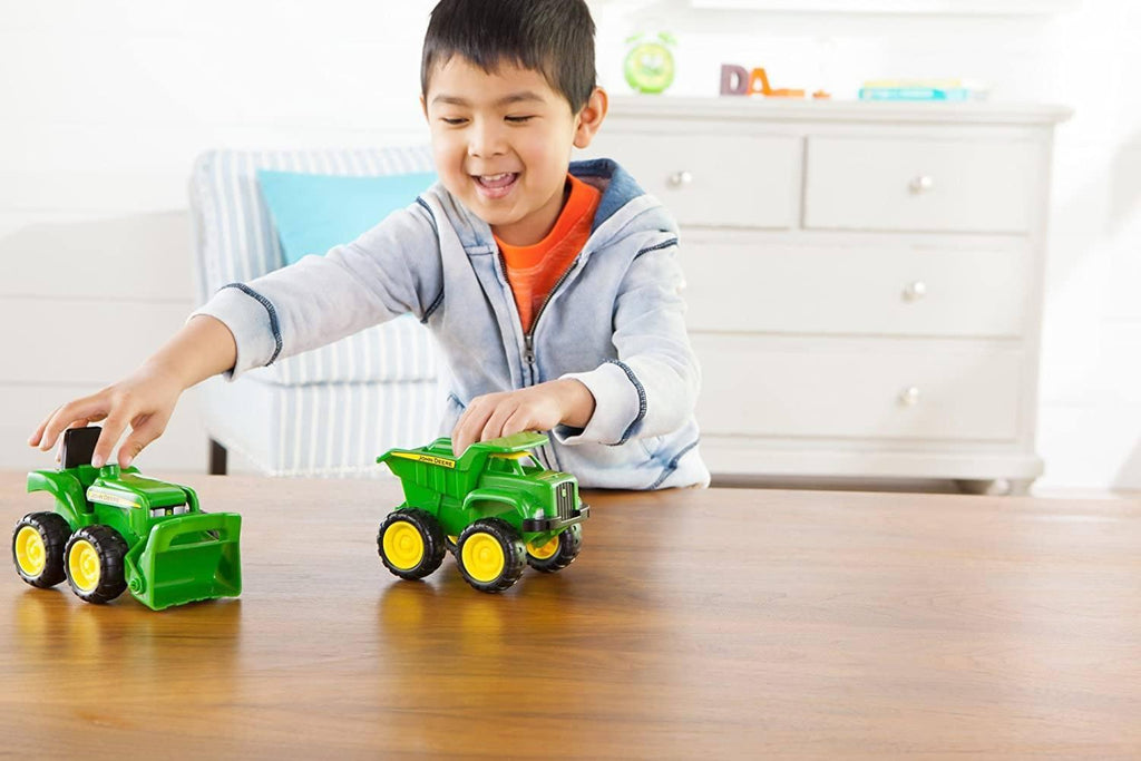 John Deere Mini Sandbox Diggers and Dumpers Toys Truck Set - TOYBOX Toy Shop