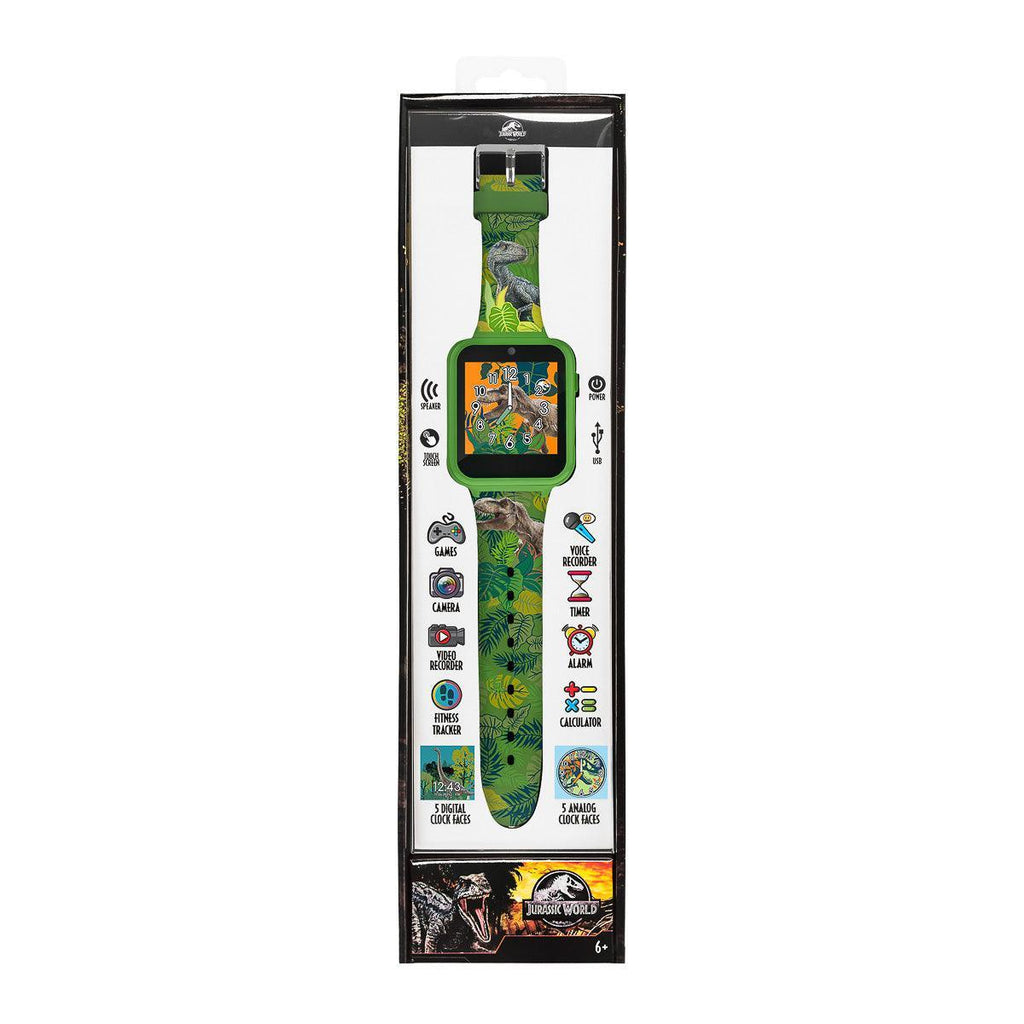 Jurassic World Green Printed Strap Smart Watch - TOYBOX Toy Shop