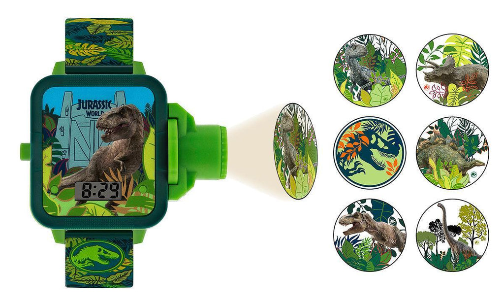 Jurassic World Green Strap Projection Watch - TOYBOX Toy Shop
