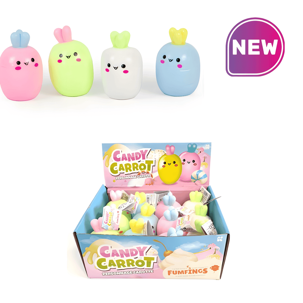 Keycraft Candy Squishy Carrots - TOYBOX Toy Shop