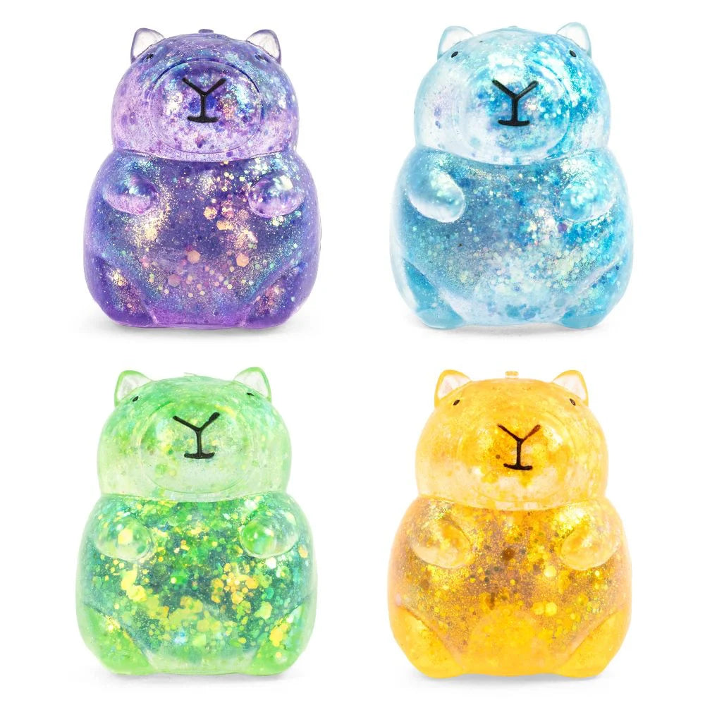 Keycraft Glitter Capybara Sensory Toy - Assorted - TOYBOX Toy Shop