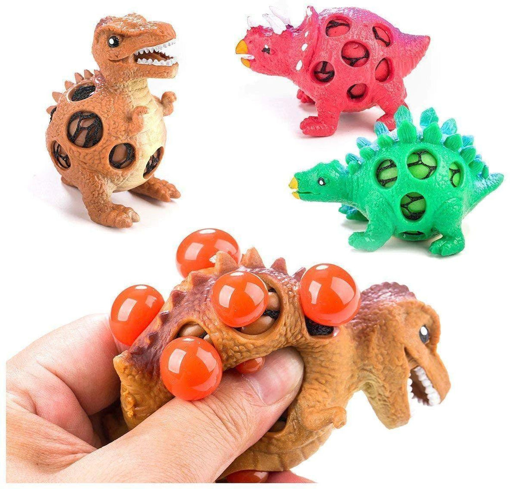 Keycraft Squeezy Anti Stress Mesh Dinosaurs - Assortment - TOYBOX Toy Shop