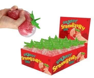 Keycraft Squeezy Bead Strawberry - TOYBOX Toy Shop