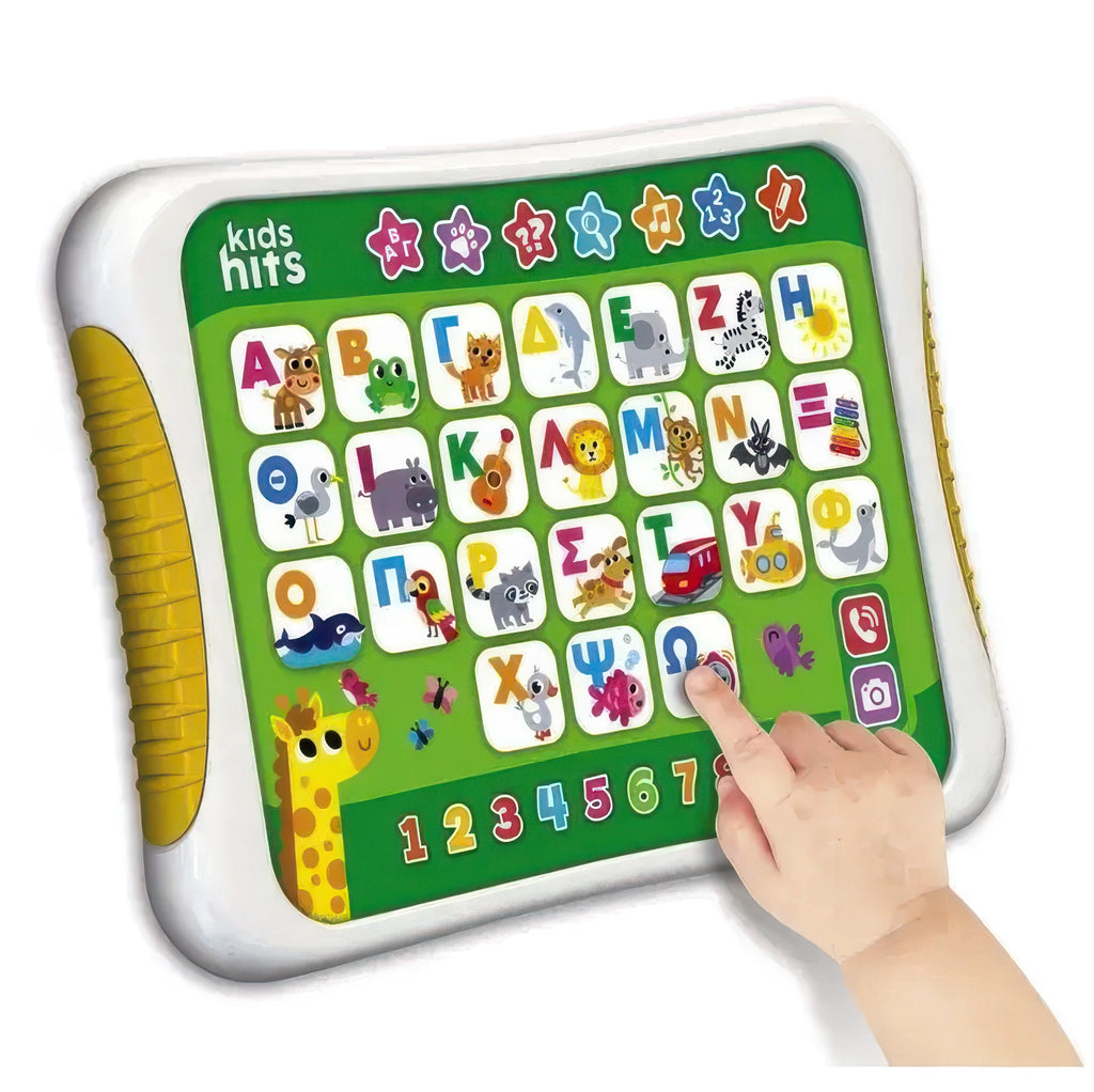 Kids Hits Educational Tablet ABC - Greek - TOYBOX Toy Shop