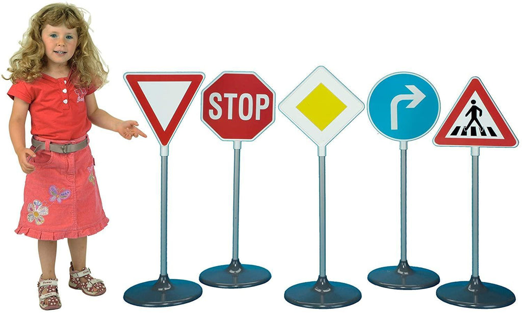 Klein 5-Piece Traffic Signs - TOYBOX Toy Shop