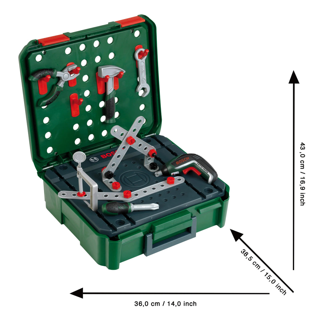 Klein 8396 Bosch – Workbench Case + Ixolino II - TOYBOX Toy Shop