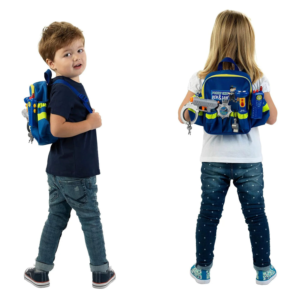 Klein 8802 Police Unit Ben & Sam Backpack - TOYBOX Toy Shop