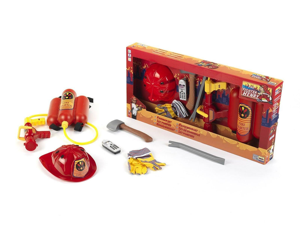 Klein 8936 Fire Fighter Henry Firefighter Set - TOYBOX Toy Shop