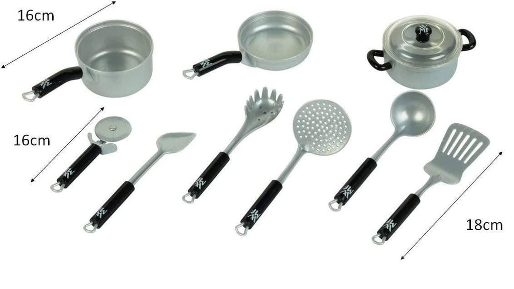 KLEIN 9428 WMF pot and kitchen equipment set - TOYBOX Toy Shop