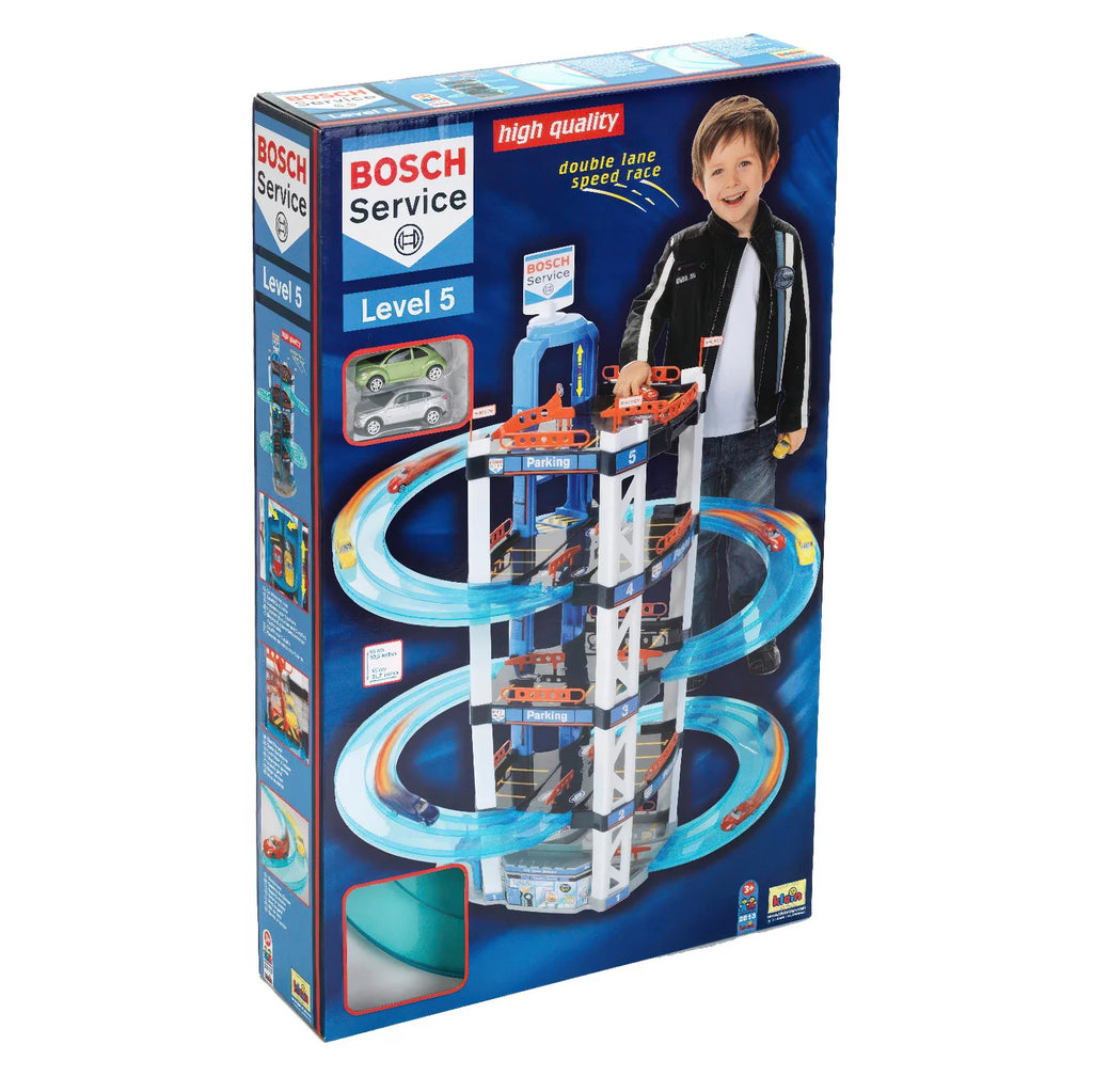 Klein Bosch 2813 Giant Car Service Multi-Storey Car Park - TOYBOX Toy Shop