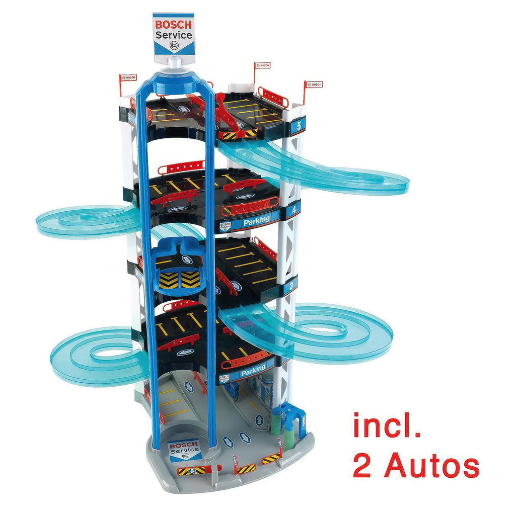 Klein Bosch 2813 Giant Car Service Multi-Storey Car Park - TOYBOX Toy Shop