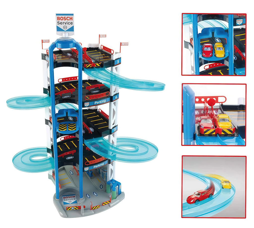 Klein Bosch 2813 Giant Car Service Multi-Storey Car Park - TOYBOX Toy Shop