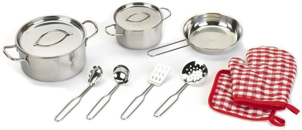 Klein WMF 9464 Stainless Steel Cookware Play Set - TOYBOX Toy Shop
