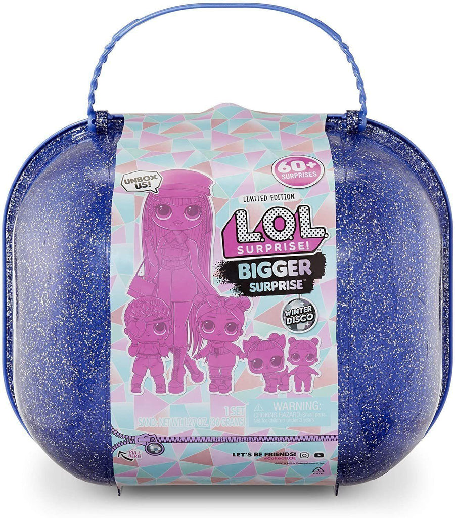 L.O.L. Surprise! Bigger Surprise Winter Disco with Exclusive O.M.G. Doll - TOYBOX Toy Shop