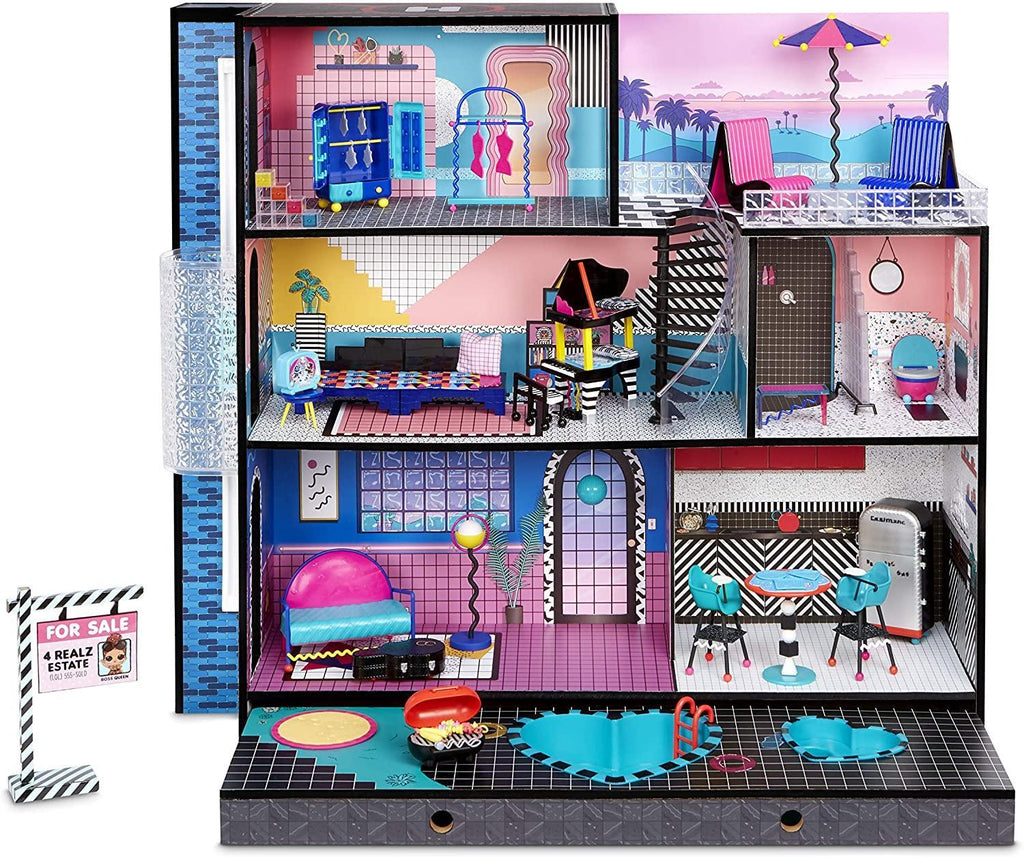 L.O.L. Surprise! O.M.G. House – Real Wood Doll House with 85+ Surprises - TOYBOX Toy Shop