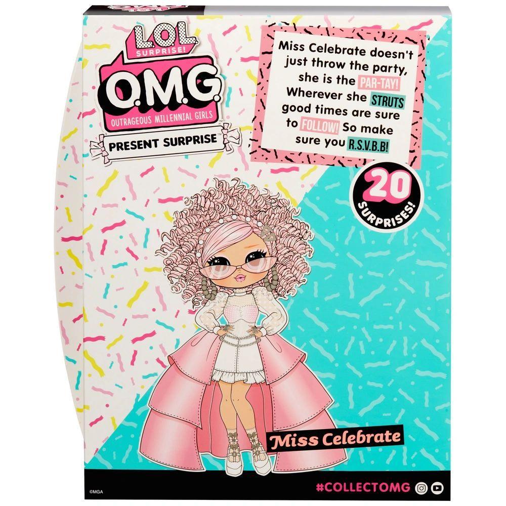 L.O.L. Surprise! OMG Present Surprise Miss Celebrate Fashion Doll - TOYBOX Toy Shop