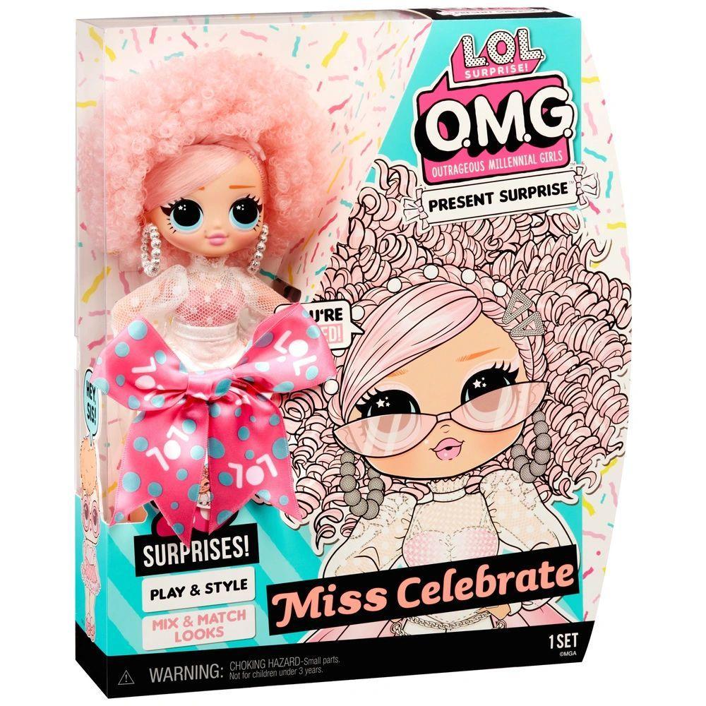 L.O.L. Surprise! OMG Present Surprise Miss Celebrate Fashion Doll - TOYBOX Toy Shop