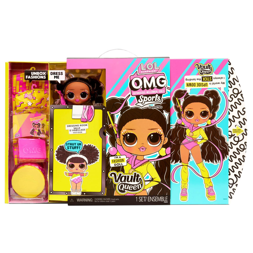 L.O.L Surprise! OMG Sports Vault Queen Fashion Doll - TOYBOX Toy Shop