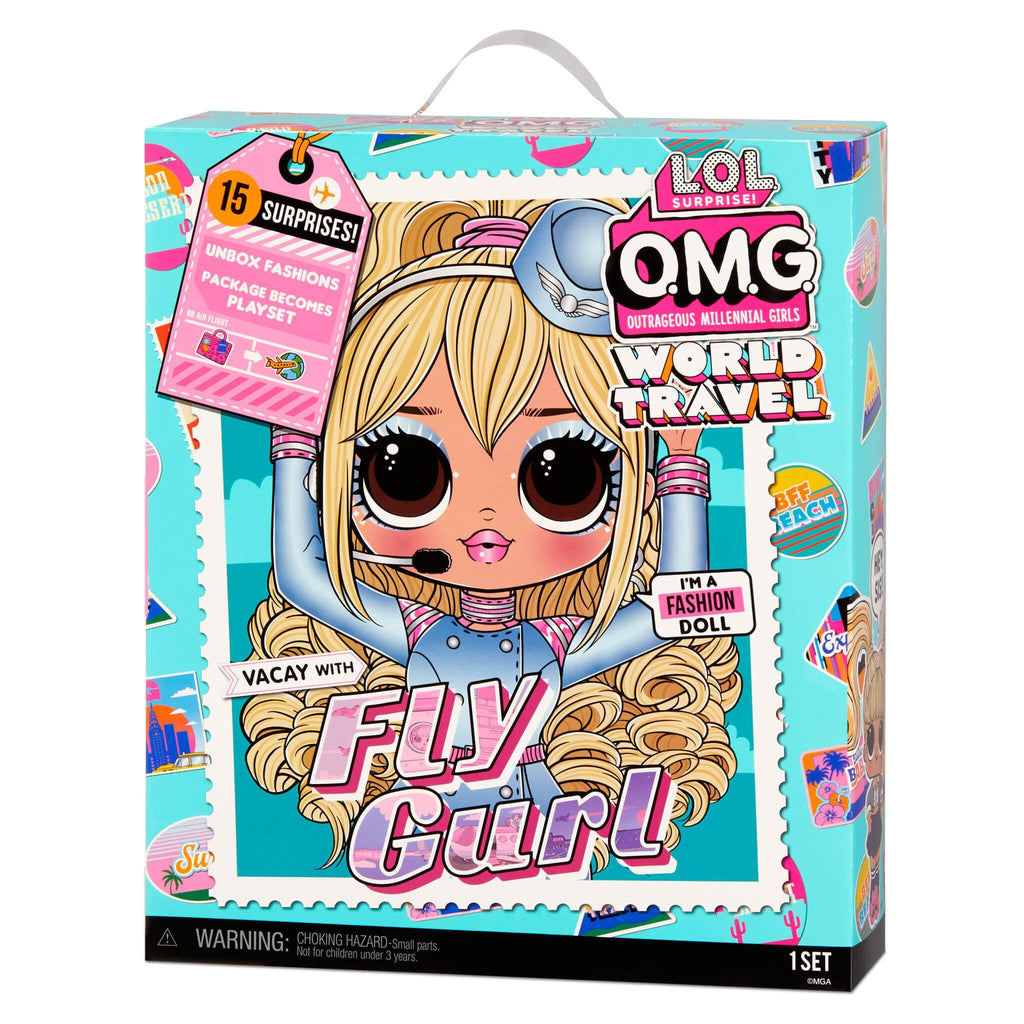 L.O.L. Surprise! OMG World Travel Fly Gurl Fashion Doll - TOYBOX Toy Shop