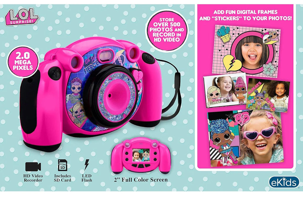 L.O.L. Surprise! Kids Digital Camera - TOYBOX Toy Shop