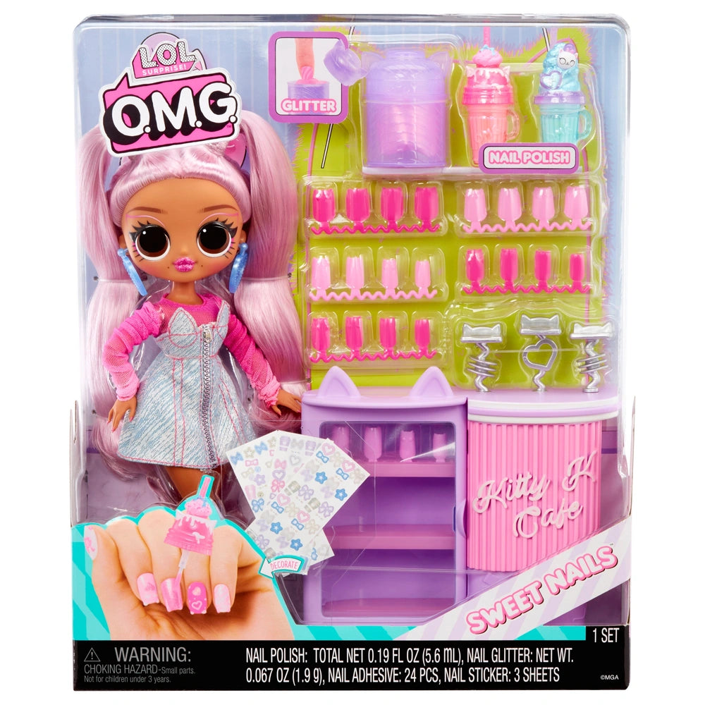 L.O.L. Surprise! O.M.G. Sweet Nails Kitty K Café Set - TOYBOX Toy Shop