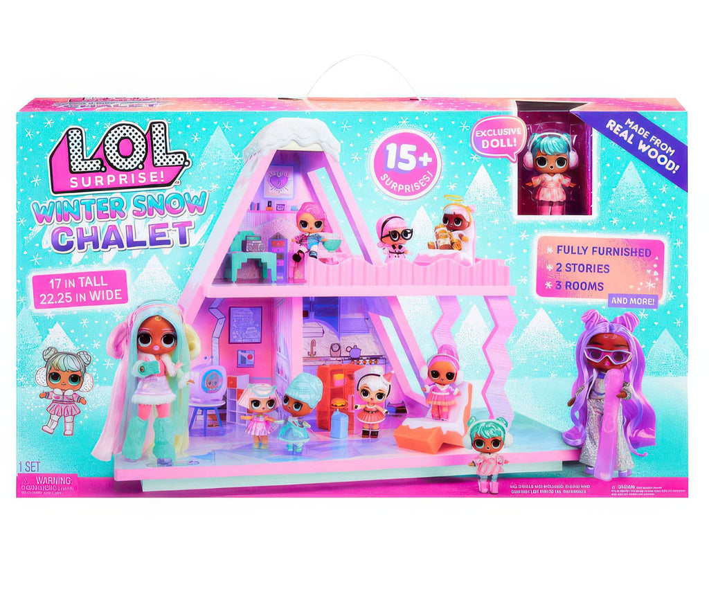 L.O.L. Surprise! Winter Snow Chalet Playset - TOYBOX Toy Shop