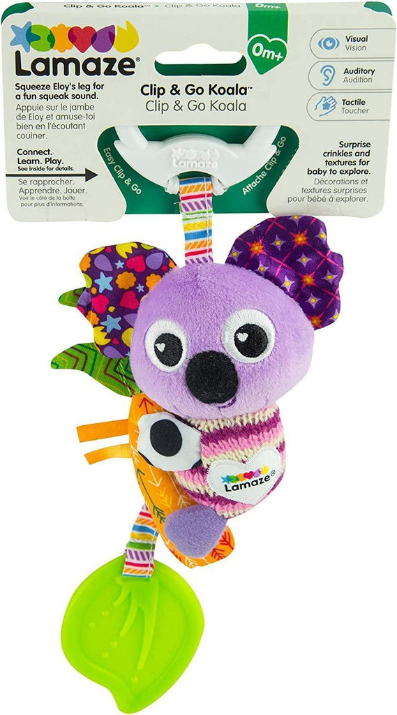 Lamaze Mini Clip & Go Walla Walla Koala - TOYBOX Toy Shop