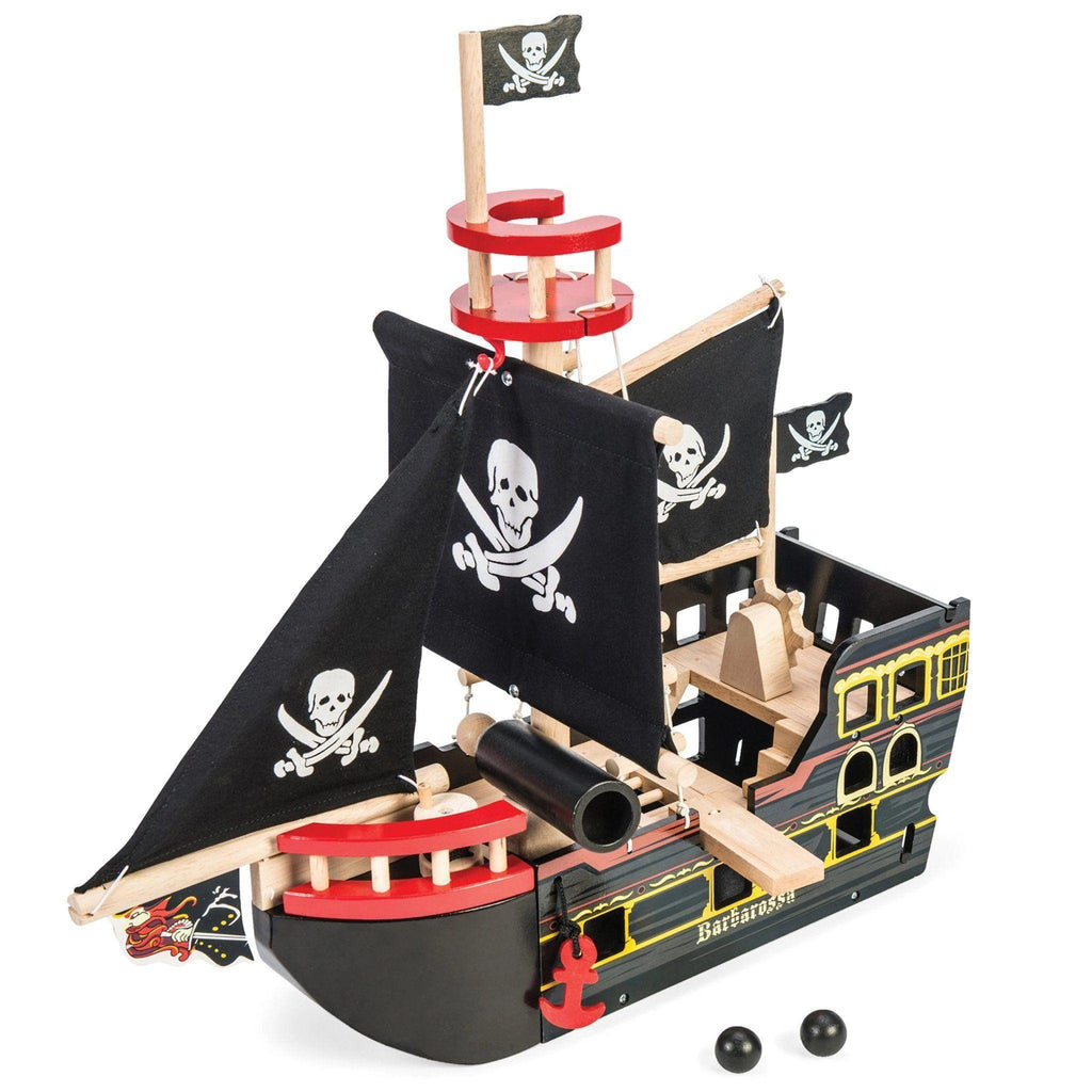 Le Toy Van Barbarossa Pirate Ship - TOYBOX Toy Shop