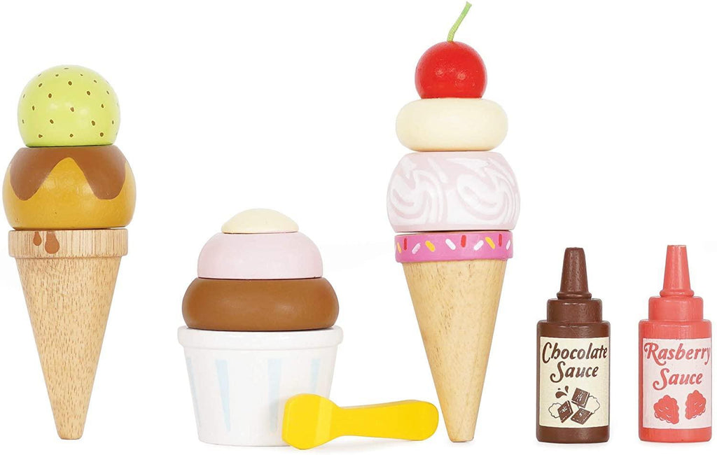 Le Toy Van Carlo's Wooden Ice Cream Gelato Stand - TOYBOX Toy Shop