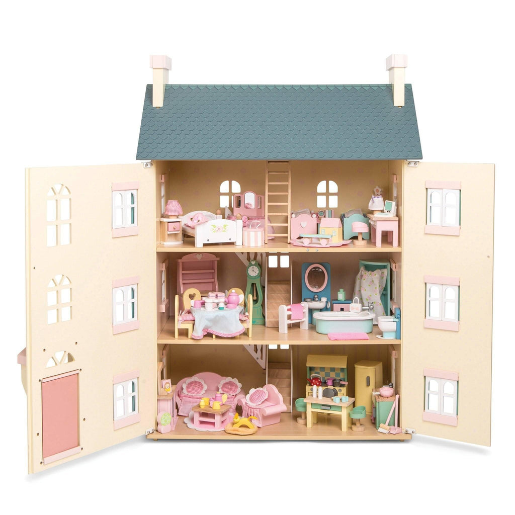 Le Toy Van Cherry Tree Hall Dolls House - TOYBOX Toy Shop