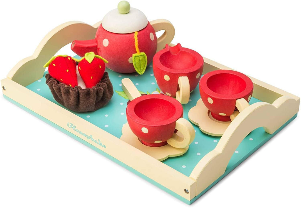 Le Toy Van - Childrens Wooden Honeybake Tea Set - TOYBOX Toy Shop