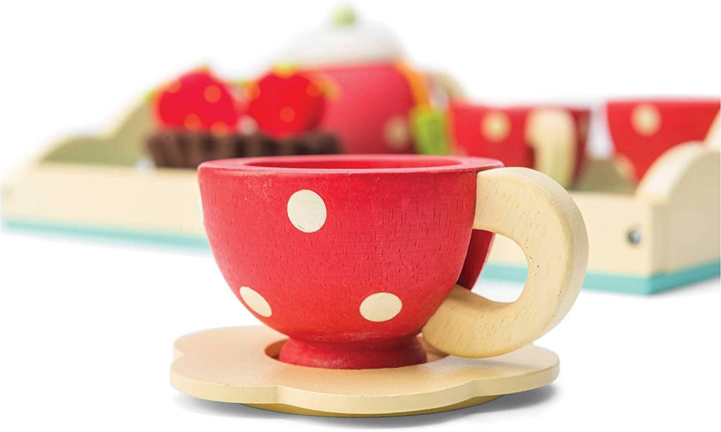 Le Toy Van - Childrens Wooden Honeybake Tea Set - TOYBOX Toy Shop