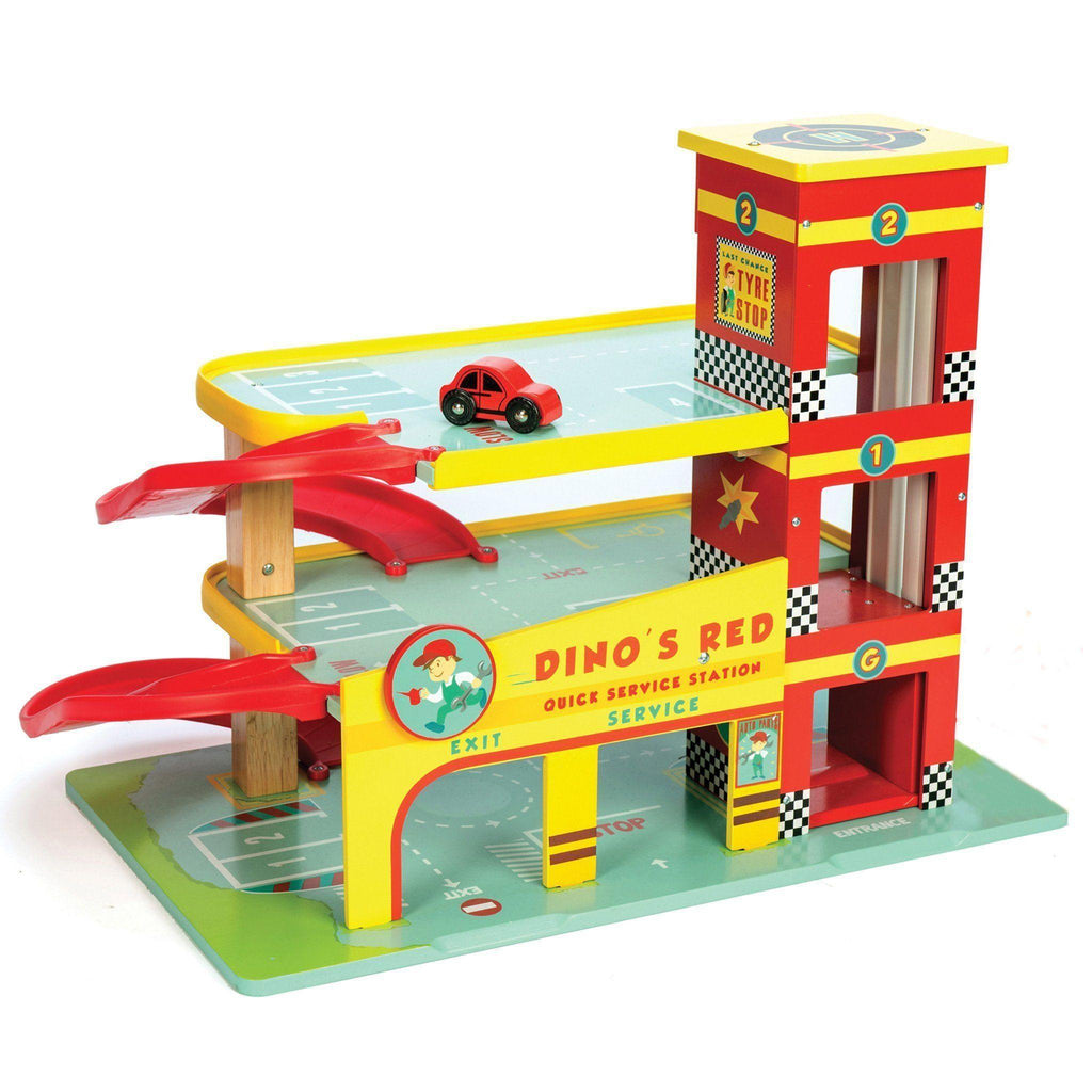 Le Toy Van Dino's Toy Garage - TOYBOX Toy Shop