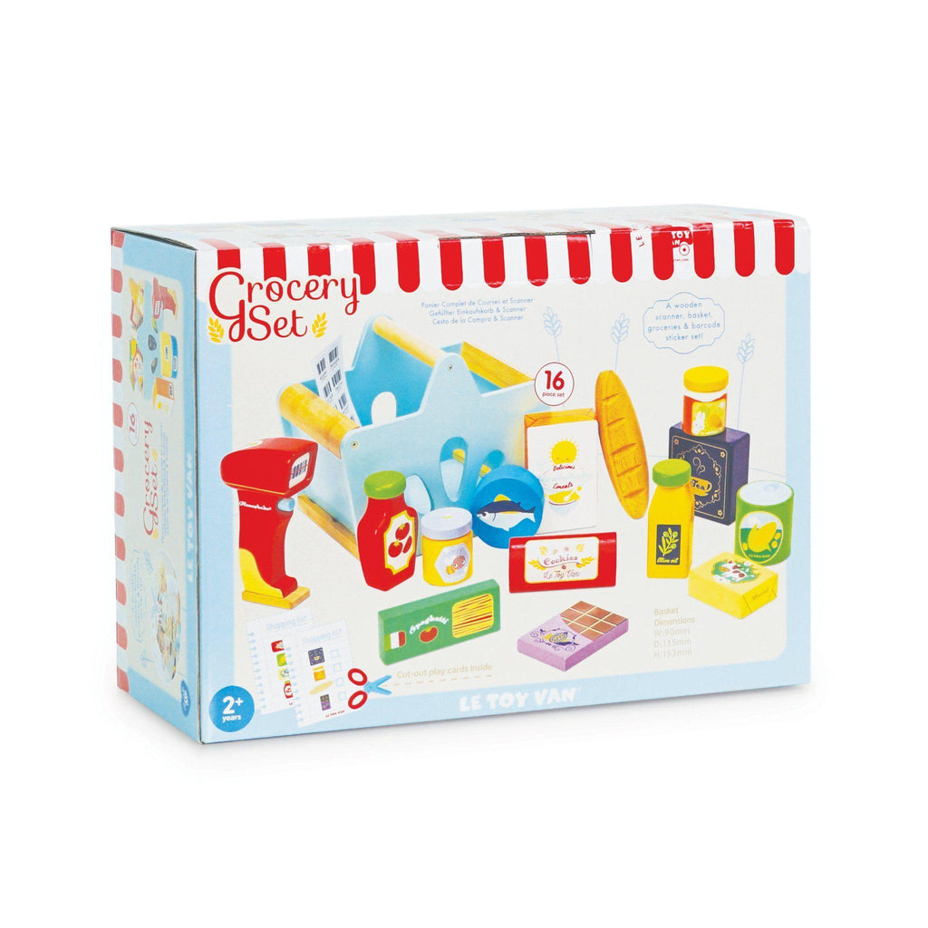 Le Toy Van Grocery Set & Scanner - TOYBOX Toy Shop