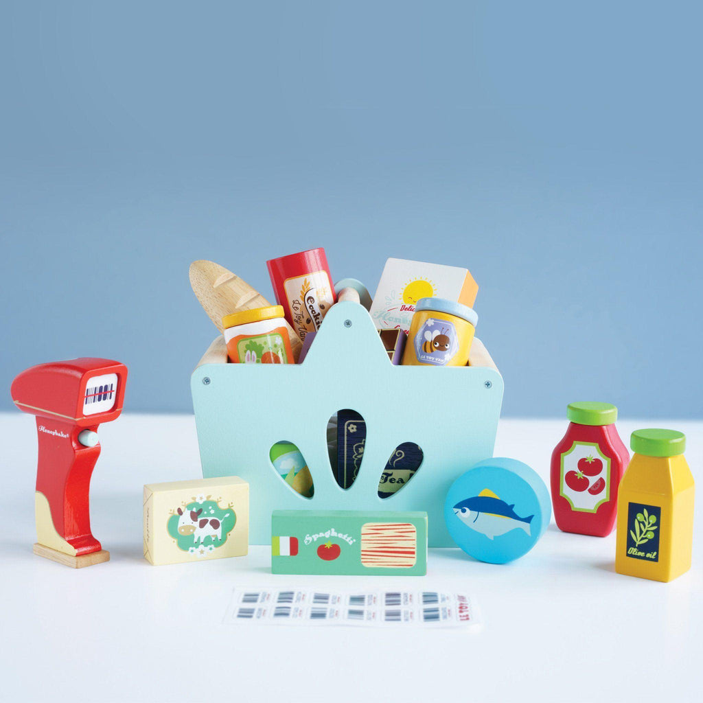 Le Toy Van Grocery Set & Scanner - TOYBOX Toy Shop