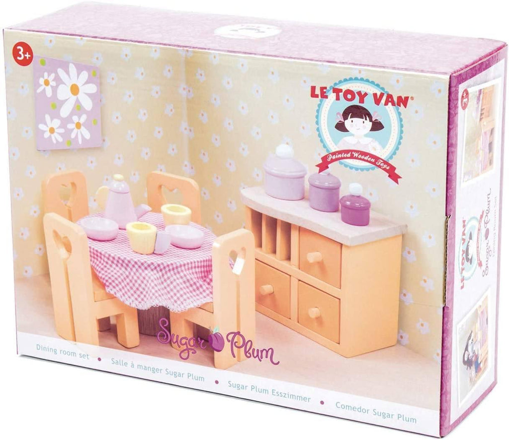 Le Toy Van ME049 Wooden SugarPlum Dining Room - TOYBOX Toy Shop