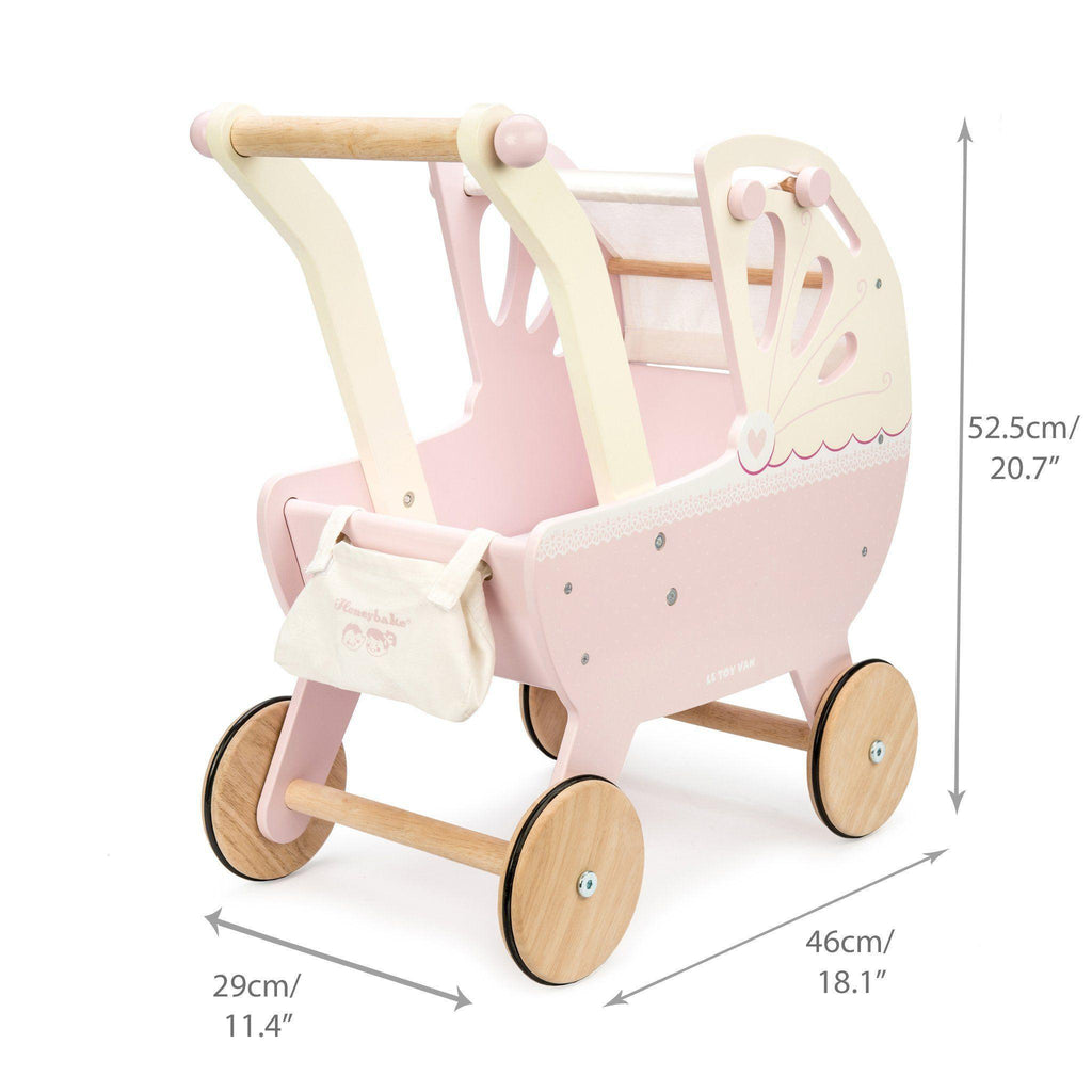 Le Toy Van Sweet Dreams Doll Pram - TOYBOX Toy Shop